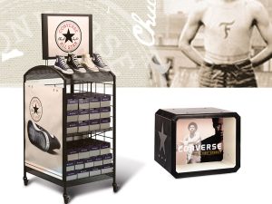 converse retail display