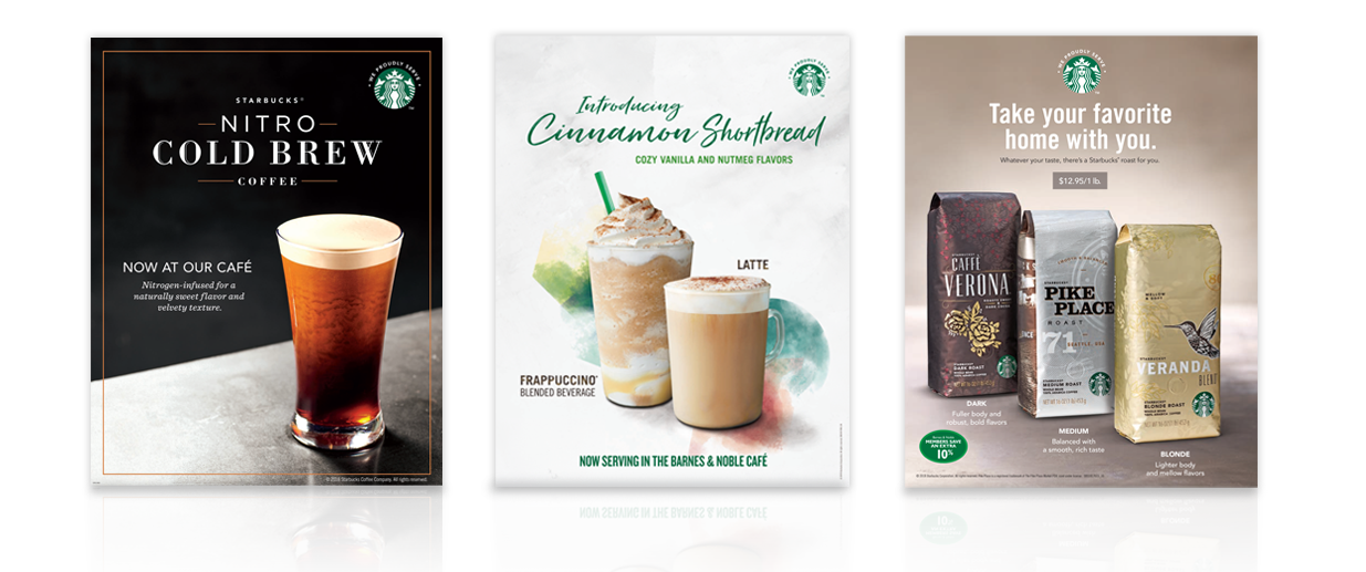 Starbucks Store Post Designs