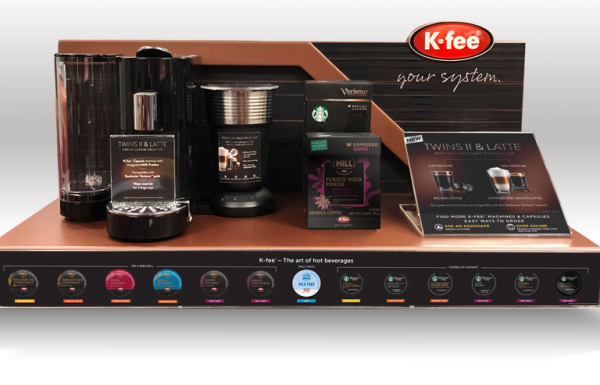 K-Fee Coffee Display Design