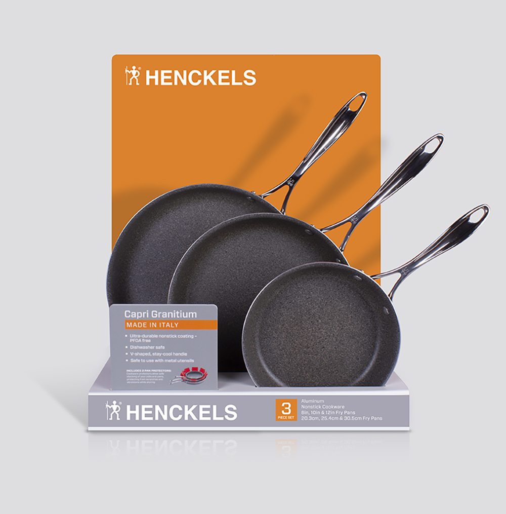 J.A. Henckels International 10-piece Capri Granitium Nonstick Cookware Set