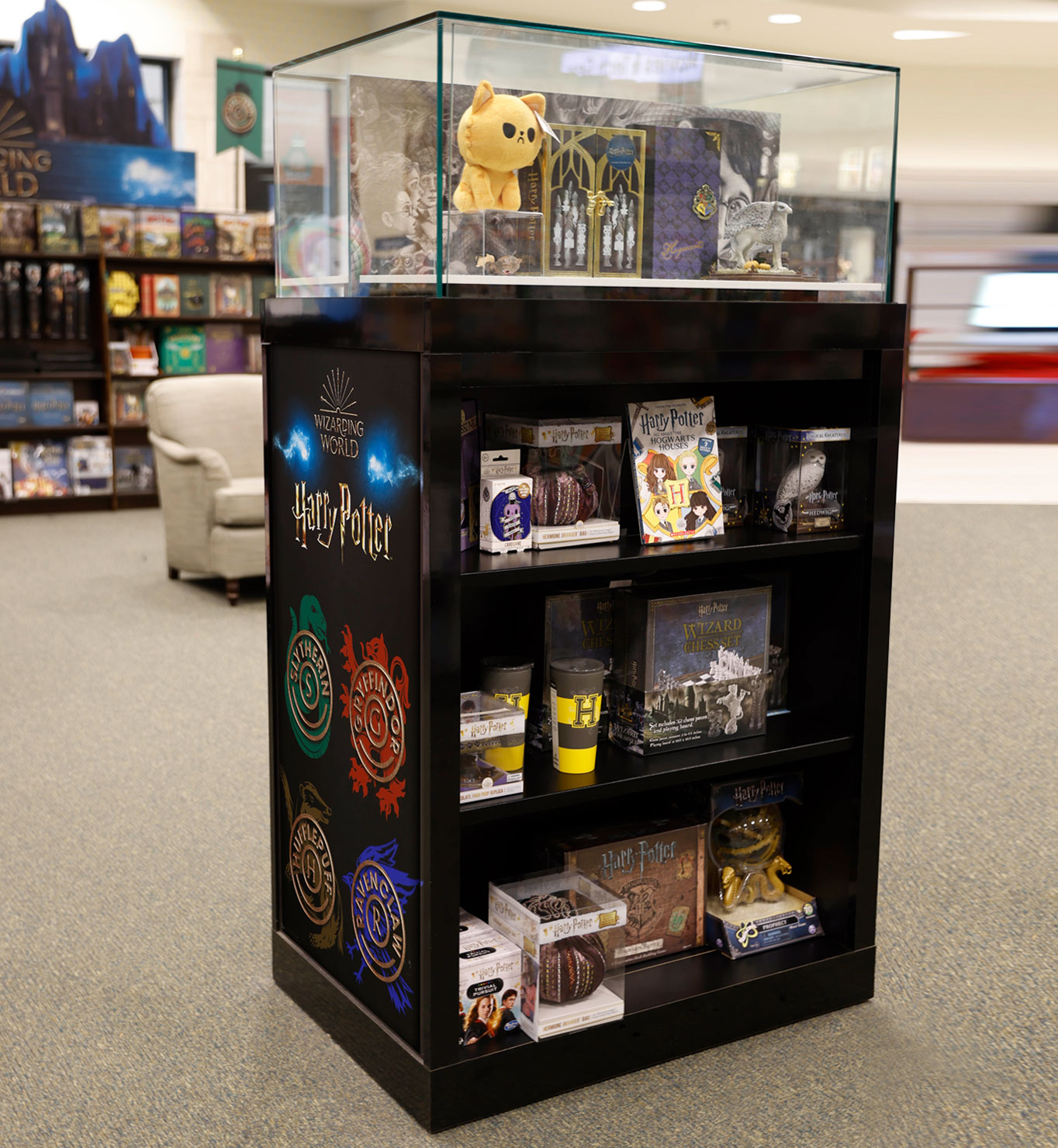 Harry Potter Collector's Cube - in-store display