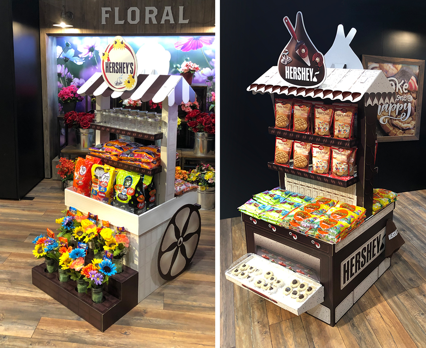 Hershes Grocery and Bakery Display