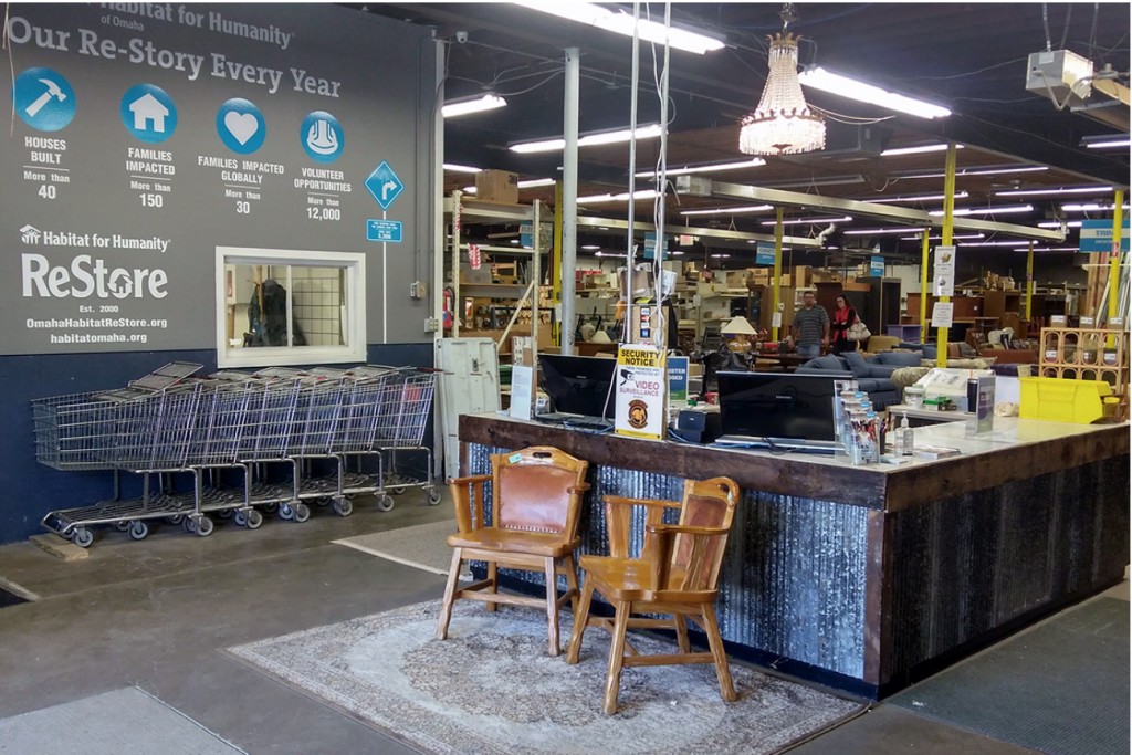 furniture in-store display