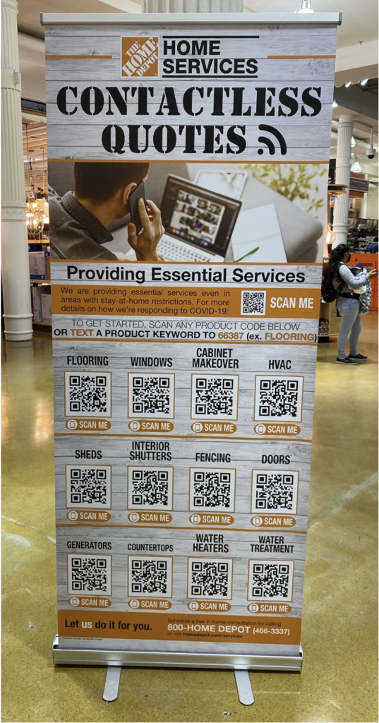 Home Depot Store Display