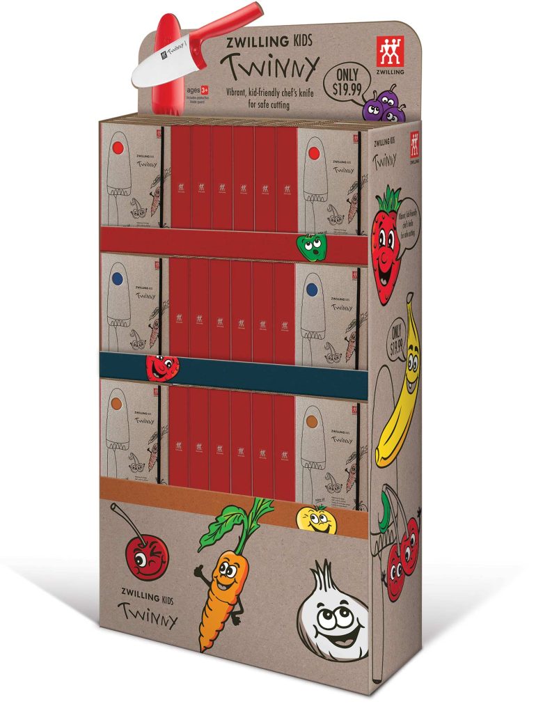 retail display for zwilling kids