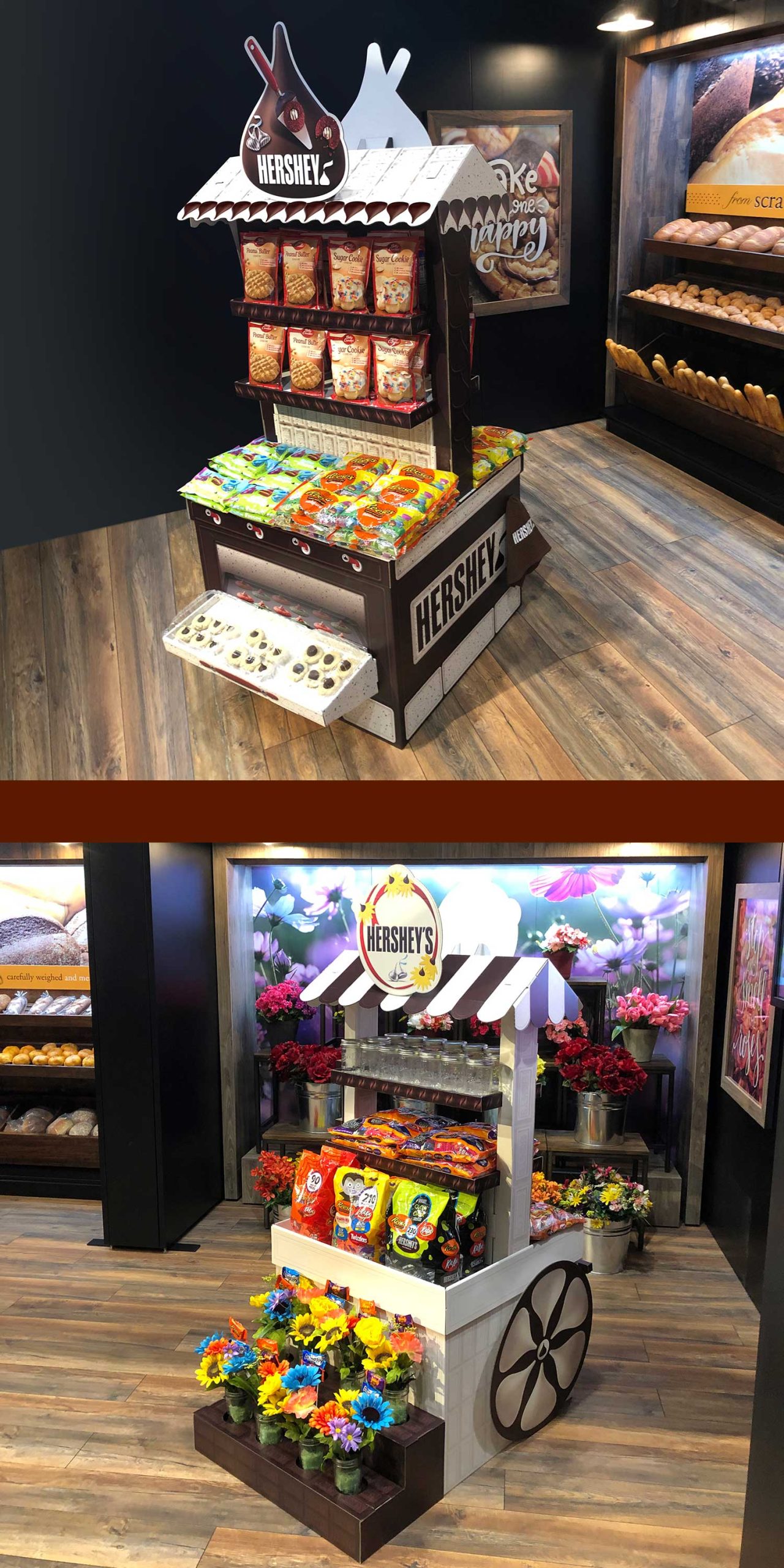 Dimensional Displays for Hershey