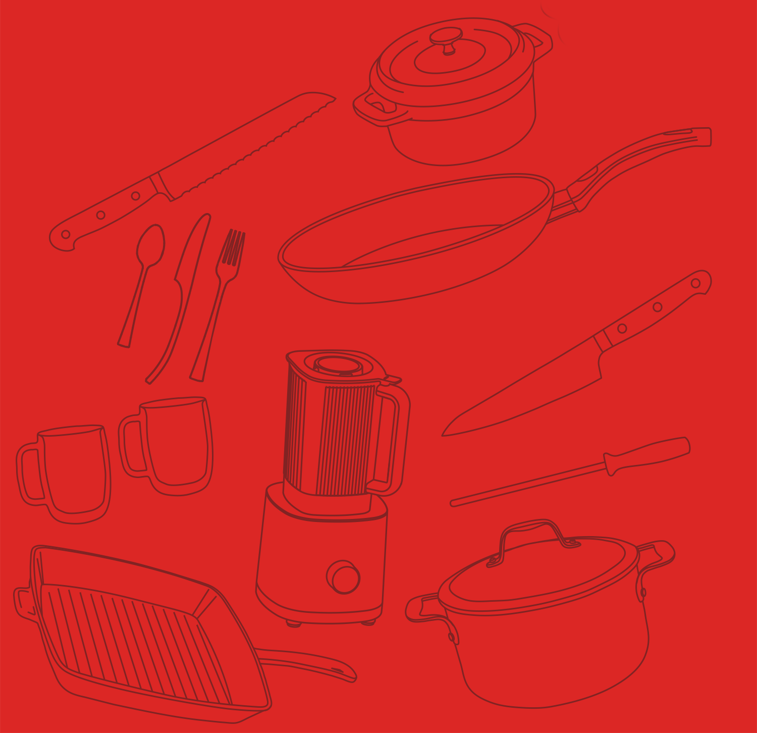 Zwilling store display design at Macy's