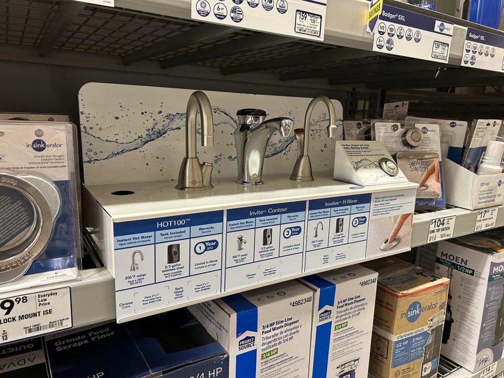 improve lighting for a pop display