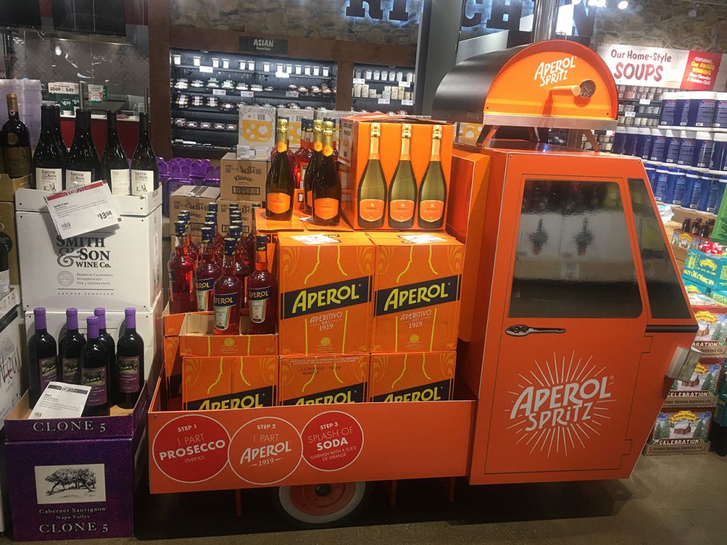 aperol display